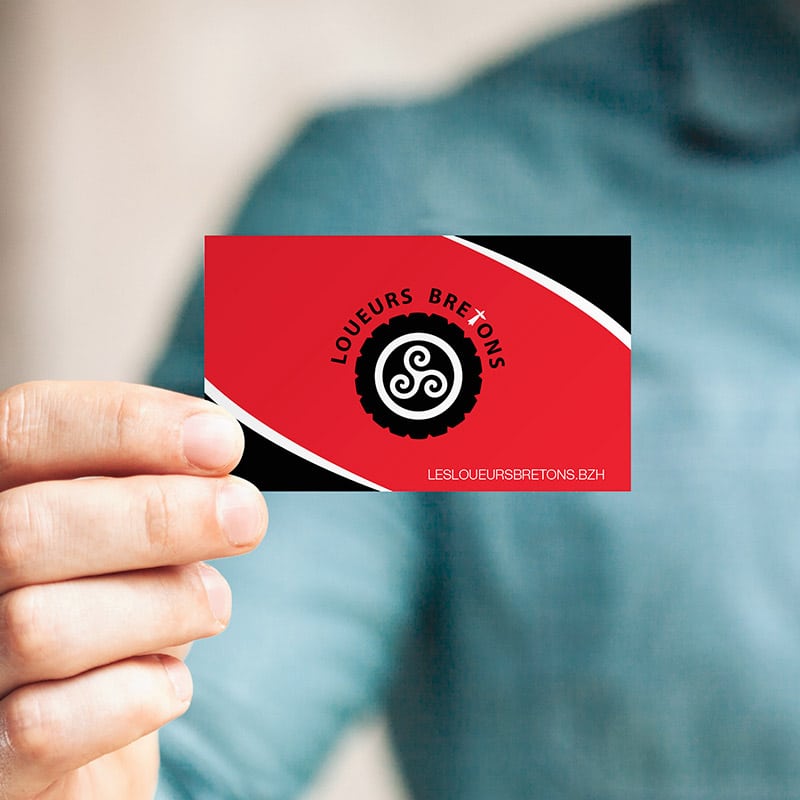 Carte de visite personnalisée