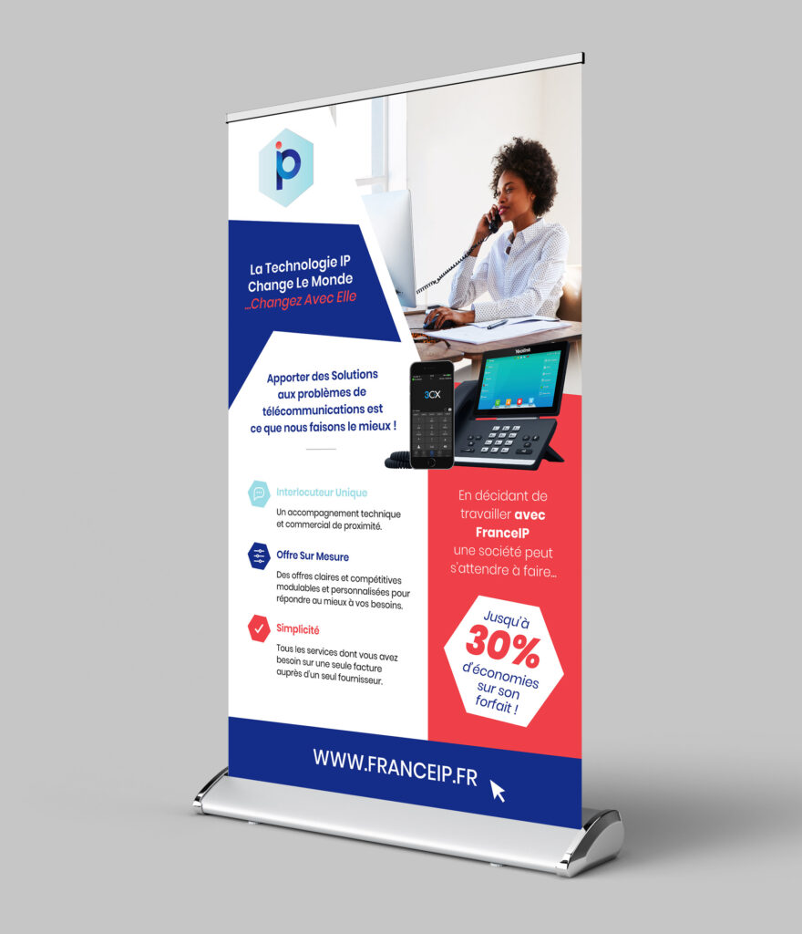 FranceIP – Création de support de communication