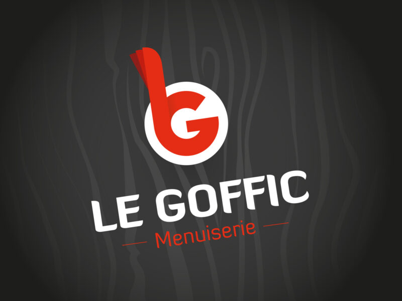 Création logo Menuiserie Le Goffic Saint-Quay-Perros
