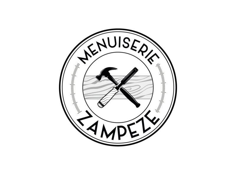 Création logo Zampeze Menuiserie