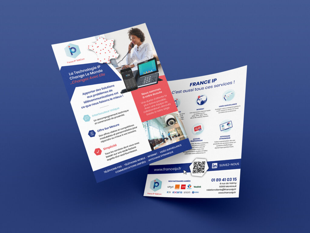 FranceIP création de support de communication