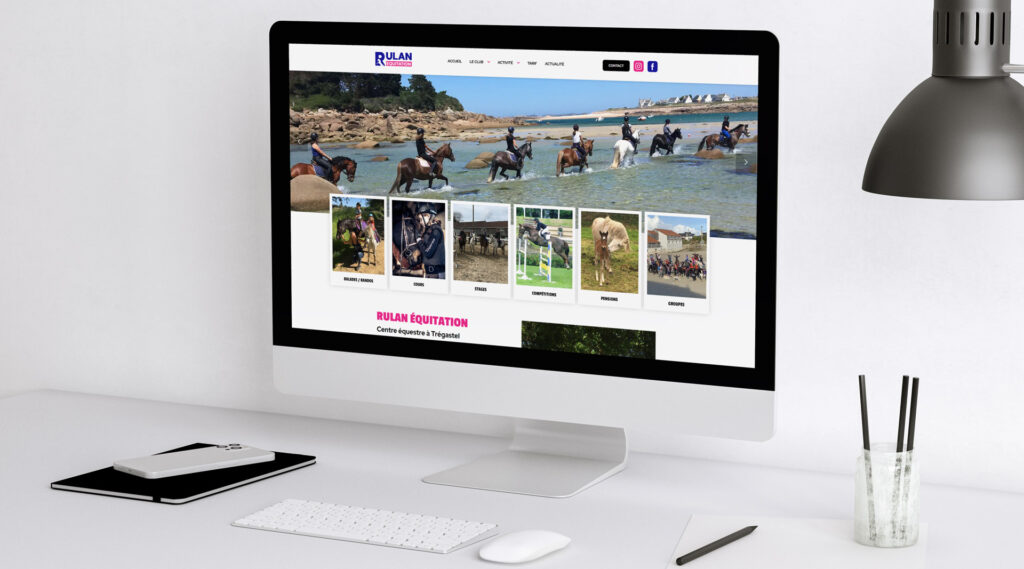 Rulan Equitation – Réalisation d’un site Internet