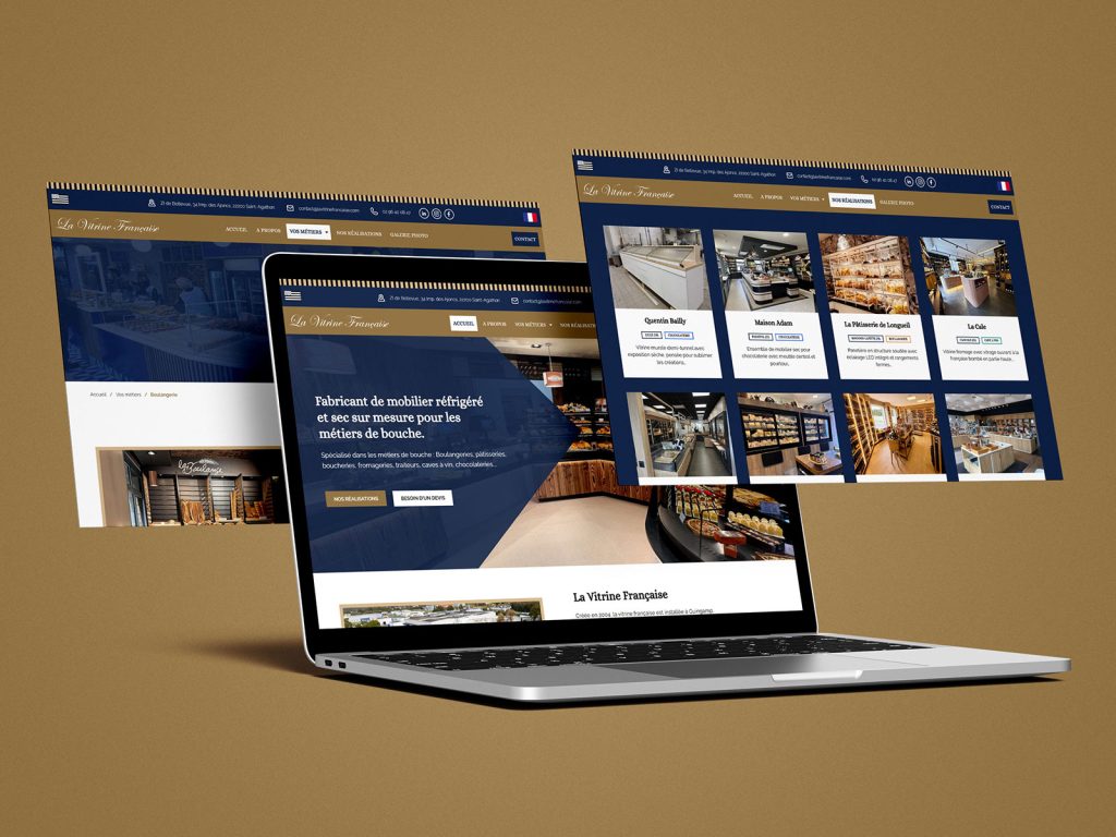La Vitrine Française – Création d&rsquo;un site Internet